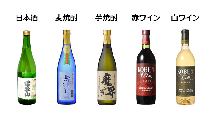 父の日プレゼント　お酒日本酒、焼酎、ワイン、ウイスキー、ブランデー、ビール